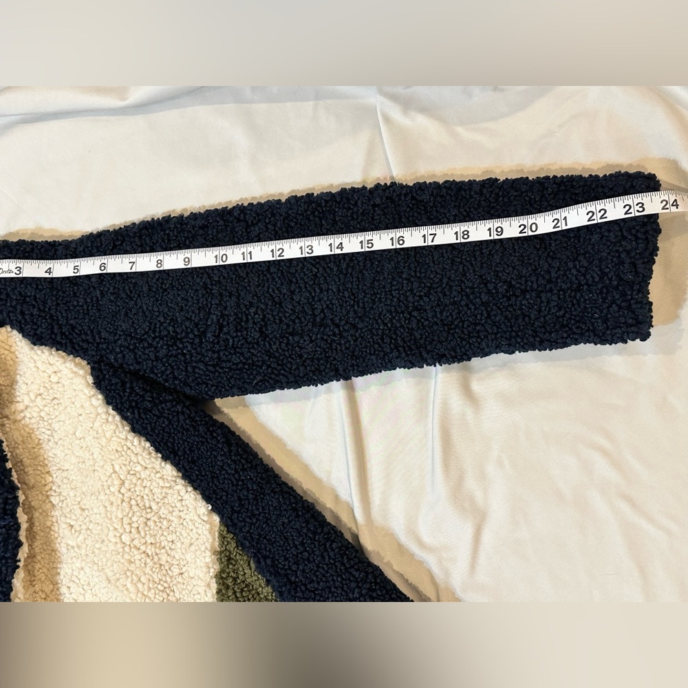 J. Crew Colorblock Sherpa Coat - Picture 13 of 16